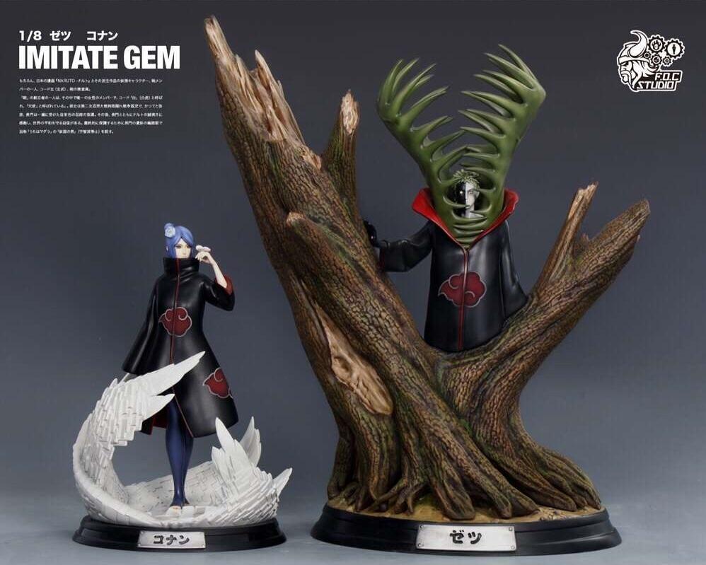 Naruto Shippuden Resin Statue Akatsuki Zetsu, Hobbies & Toys, Toys