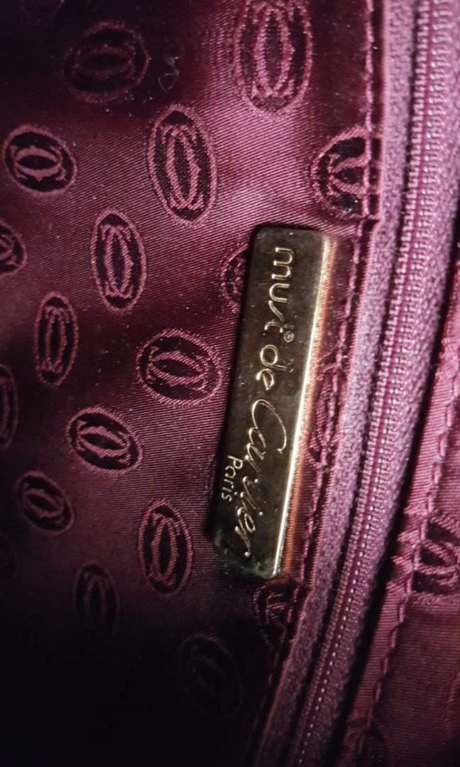 cartier dust bag