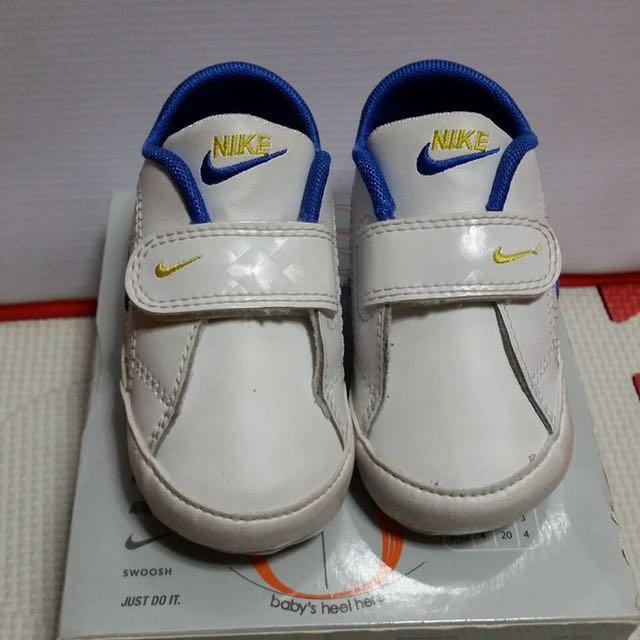 Nike First Court Infant Crib Shoes On Carousell