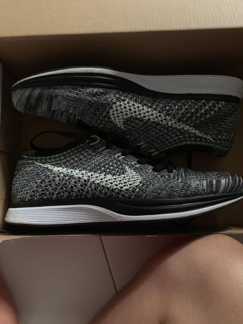 flyknit racer oreo