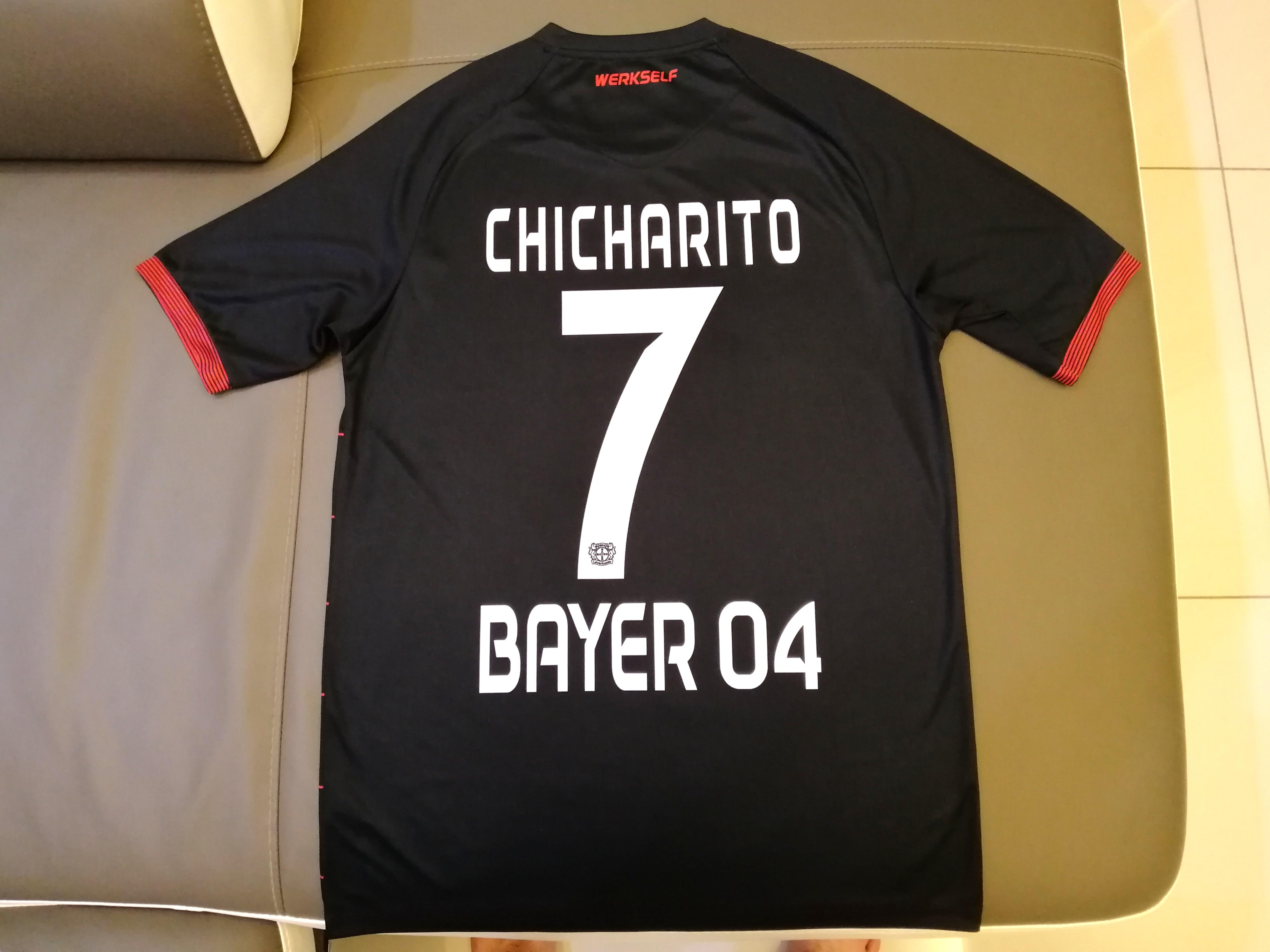 Chicharito bayer leverkusen best sale jersey