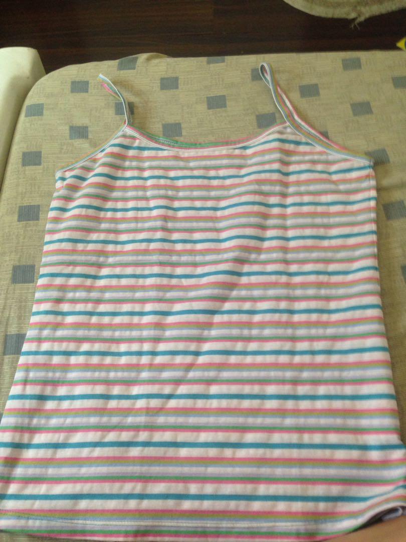 Peaches N Cream Spaghetti Strap Women S Fashion Clothes Tops On