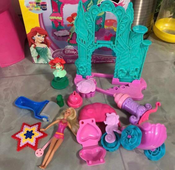 Play doh ariel undersea castle online