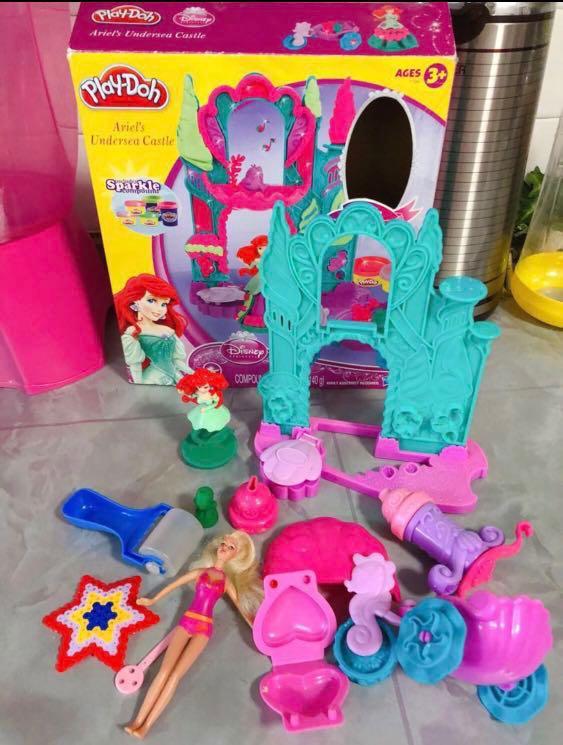 Play doh hot sale ariel undersea castle