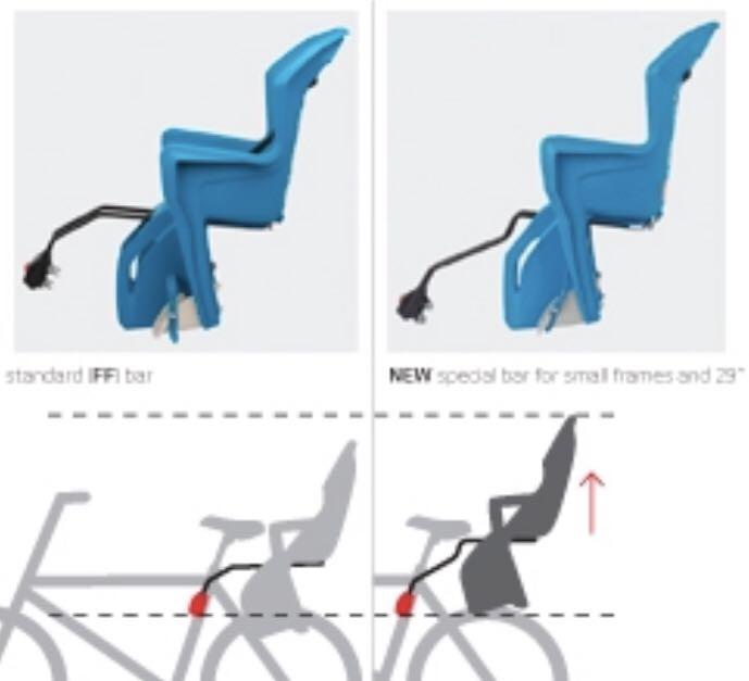 Polisport KOOLAH Child Seat FOR 29" Bicycle, Sports Equipment, Bicycles