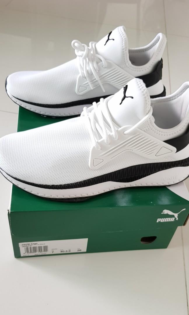 Puma tsugi cage discount black and white