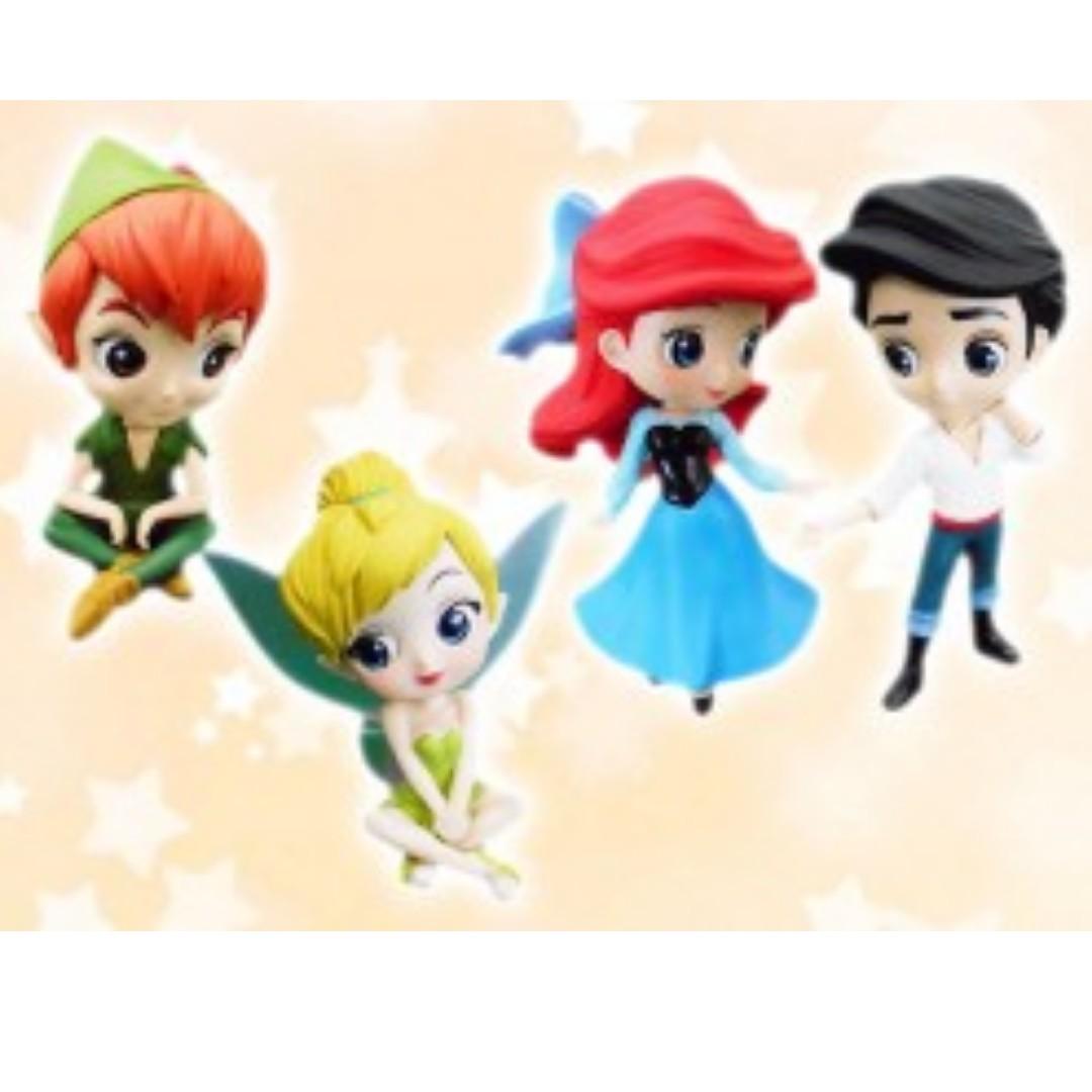 Q Posket Petit Tinkerbell Peter Pan Ariel The Little Mermaid Prince Eric Hobbies Toys Toys Games On Carousell