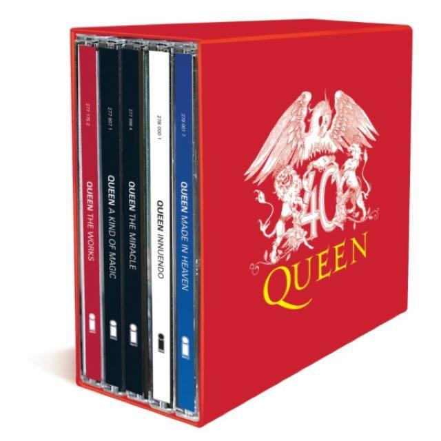 Queen 40, Volume 3 Box set (10 Music CD) With Poster, TV & Home