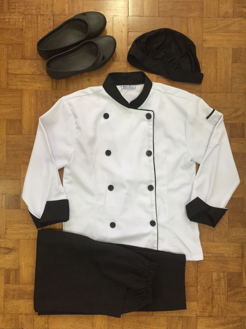 Chef Jackets CC119-202 Chef Code Chef Uniform Set Chef Coat and Pants 