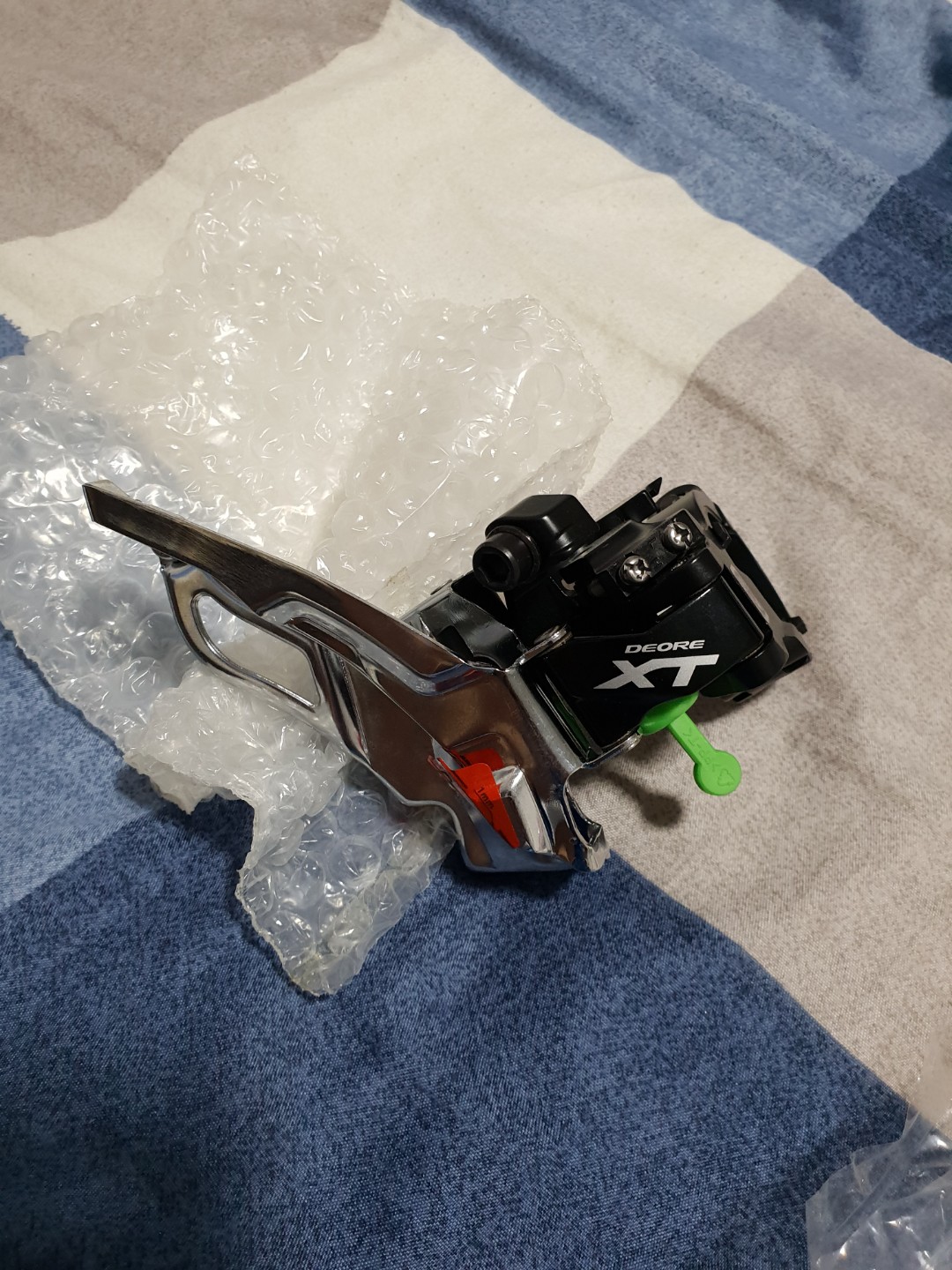 Shimano XT front derailleur 3 speed, Sports Equipment, Bicycles & Parts