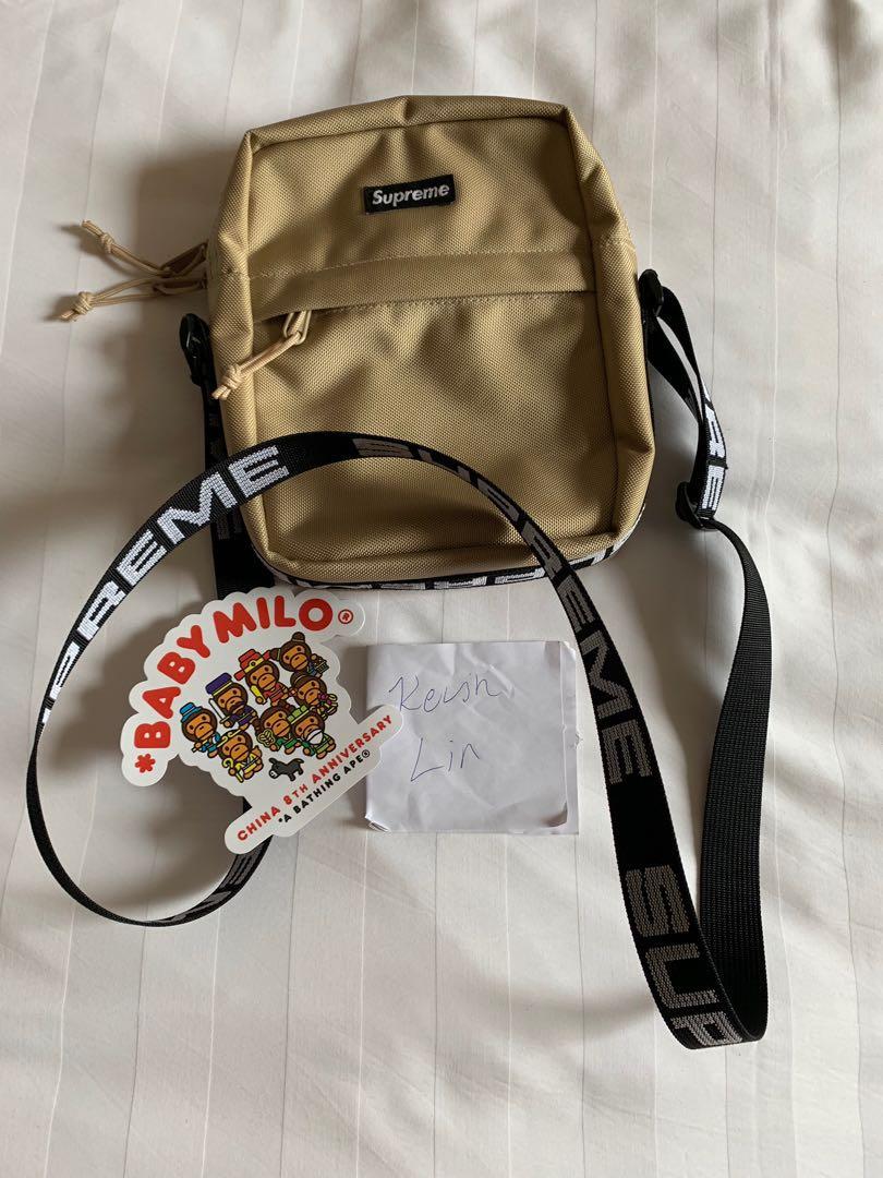 Supreme khaki shoulder bag 2025