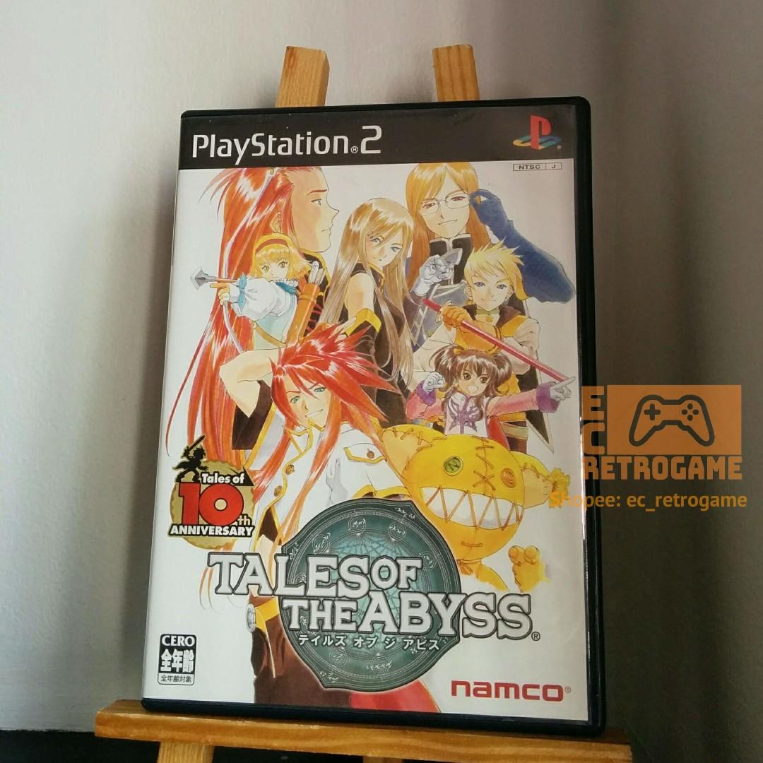 Tales Of The Abyss Original Japan Jp Playstation 2 Ps2 Ntsc J Game Video Gaming Video Games Playstation On Carousell