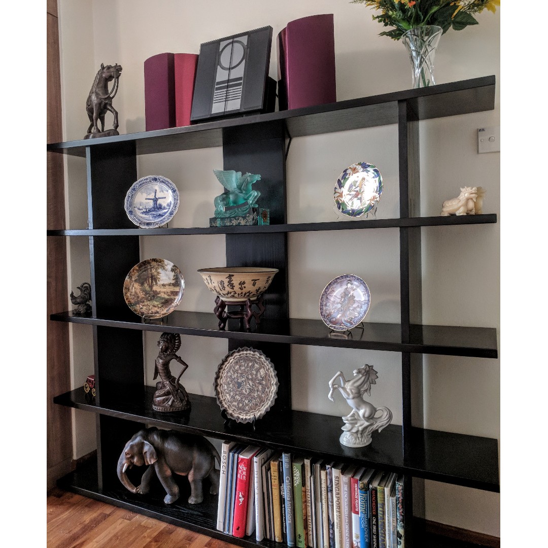 Tall Display Shelves, Furniture, Shelves & Drawers on Carousell