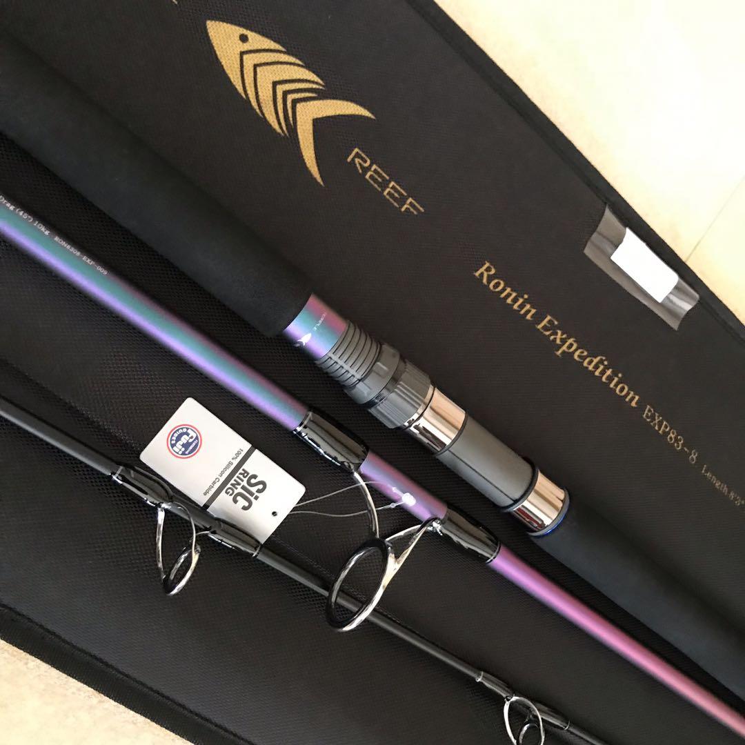 Temple reef Ronin 83-8 EXP 3 piece expedition rod. Brand new