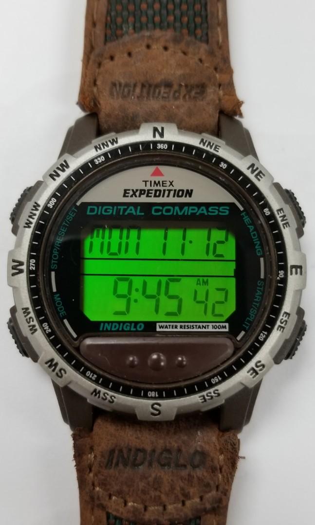 Timex Expendition Digital Compass Watch T77862 Carousell