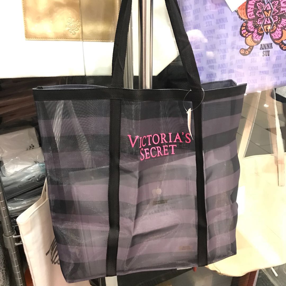 Victoria s Secret Mesh Tote Bag Women s Fashion Bags Wallets