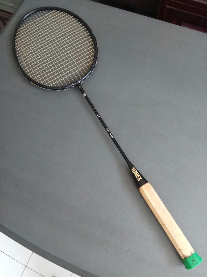 Vintage Yonex B 8100 stainless shaft badminton racket, Sports Equipment