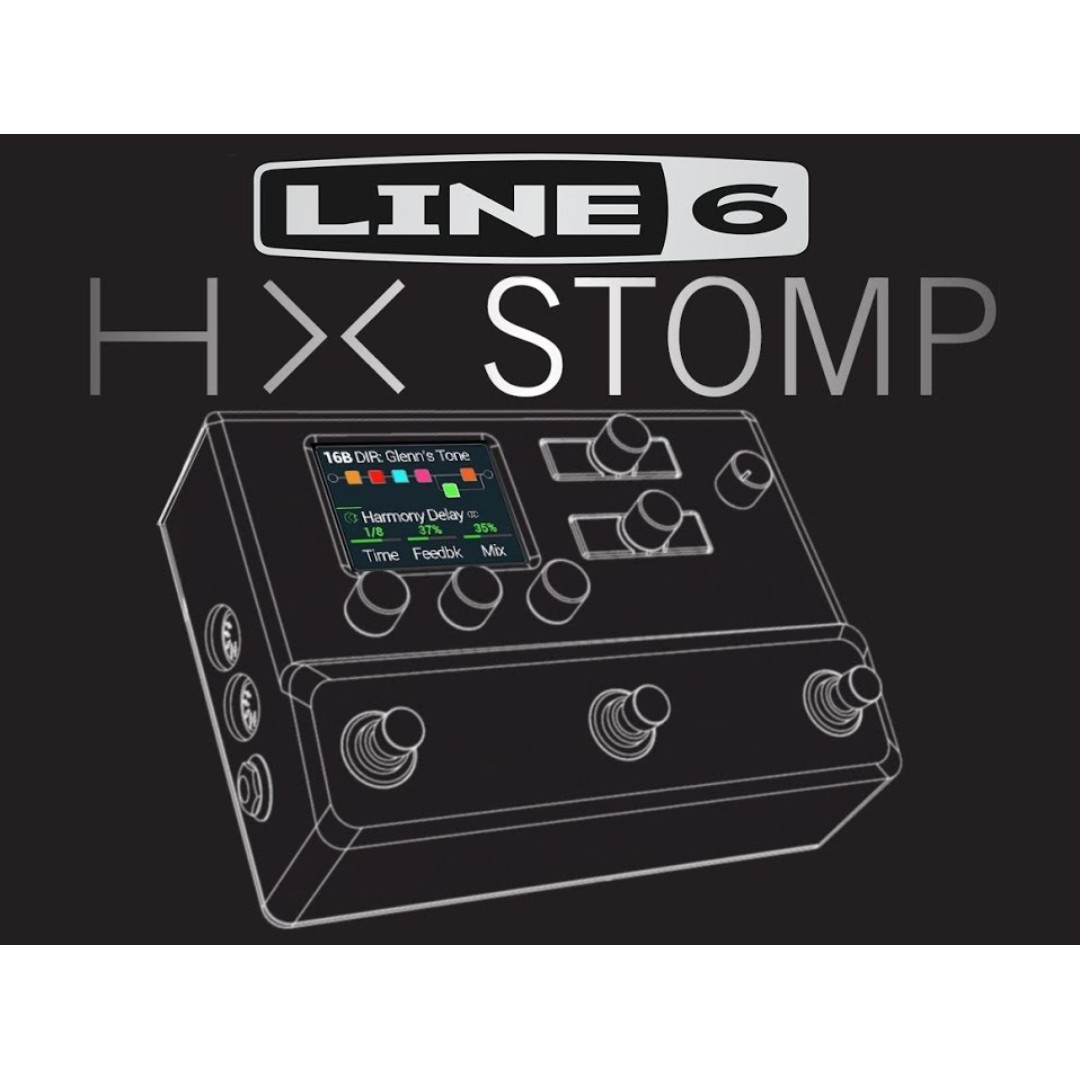 Line 6 Hx Stomp Guitar Multi Effects Floor Processor Music Media Music Instruments On Carousell