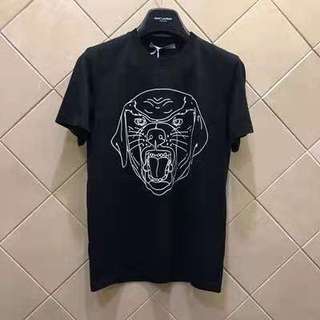 全新纪梵希狗头黑t