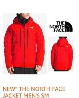 NEW Mens Red North Face Jacket!!! Size Small