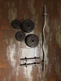 AIBI Free Weights & Bars Assortment
