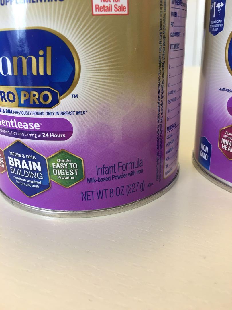 Enfamil gentlease sample on sale