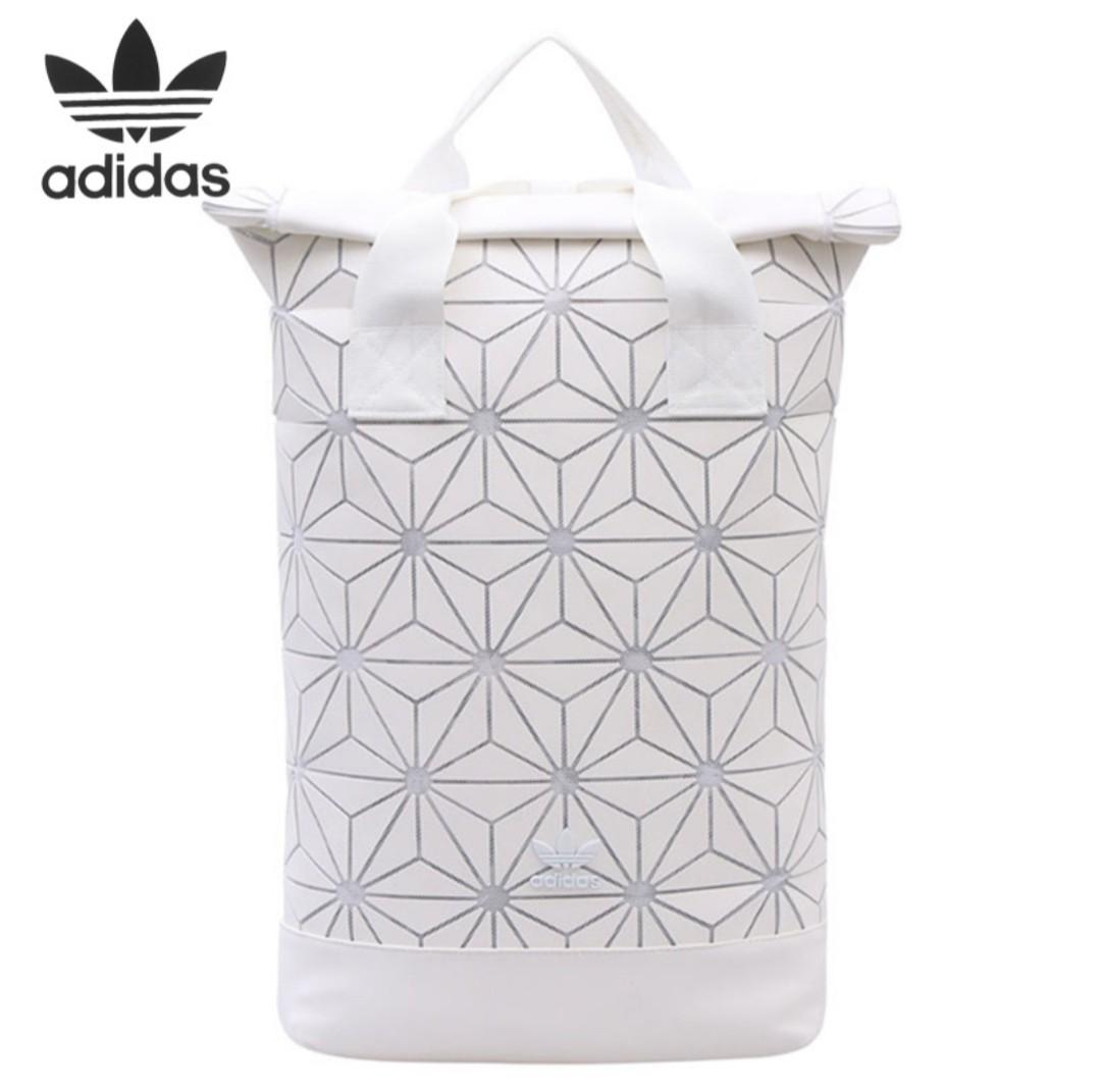 Adidas Issey Miyake Backpack Large Travel Bag 3D School Unisex Women