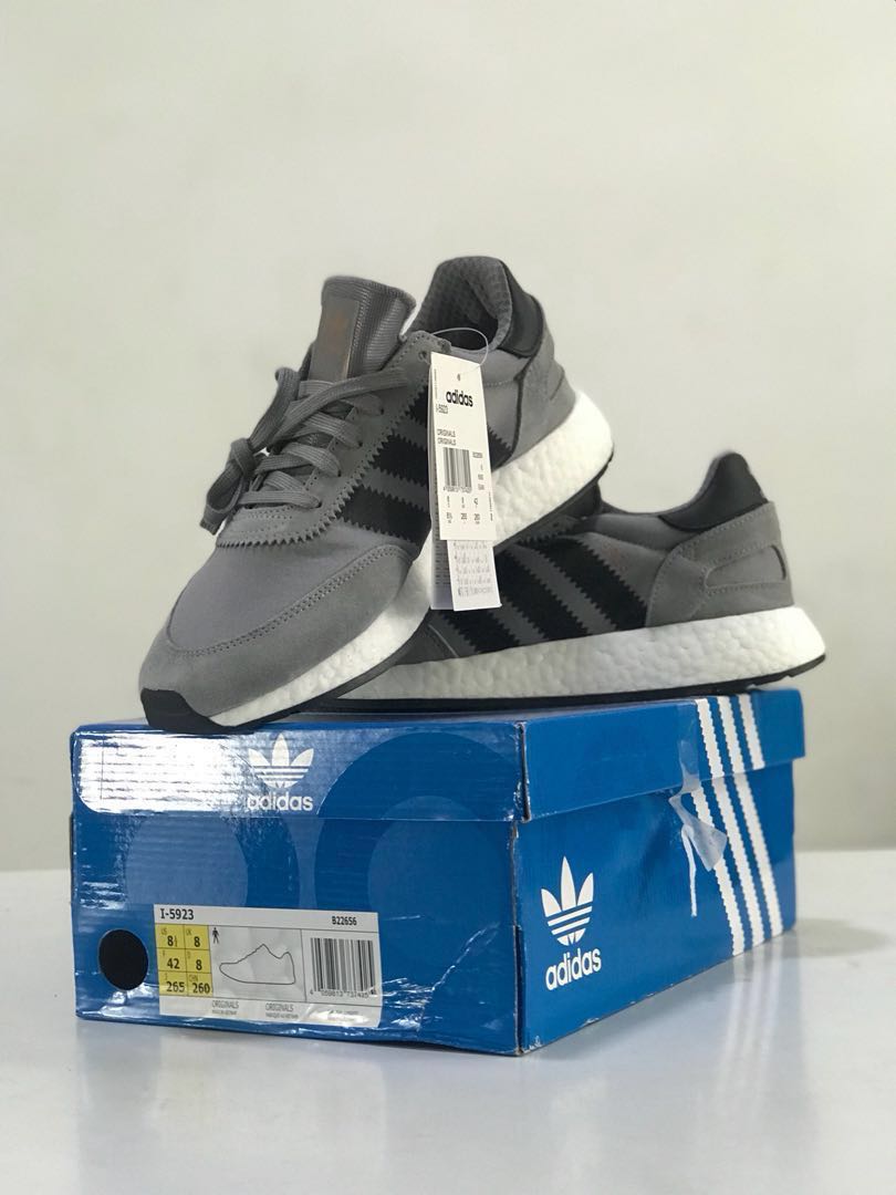 Adidas originals i-5923 sales grey and blue