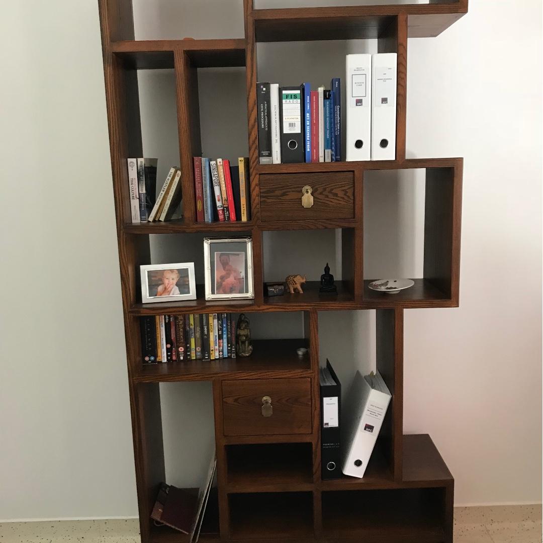 Art Deco Cabinet Console Furniture Shelves Drawers On Carousell