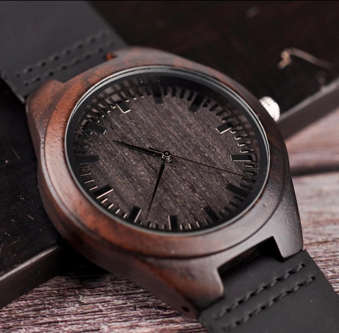 Best custom personalized couple watch wooden engraved best quality