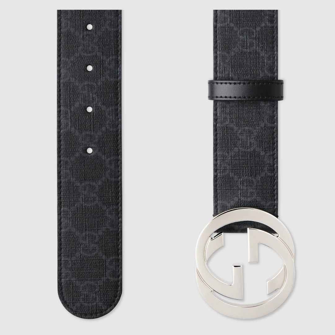 black gg supreme belt