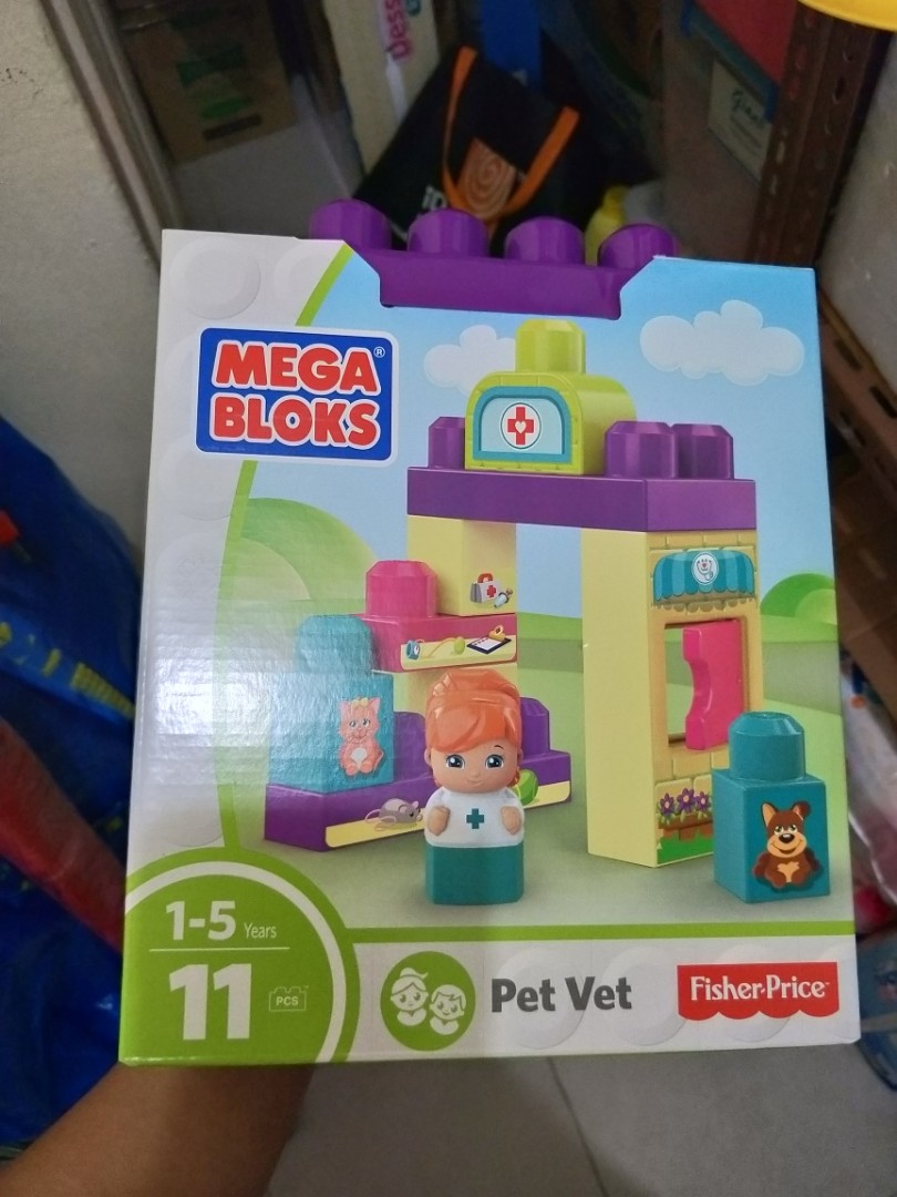 mega bloks pet vet