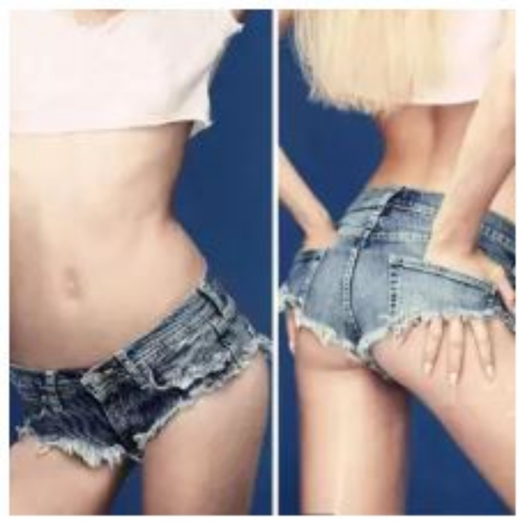 mini hot pants jeans