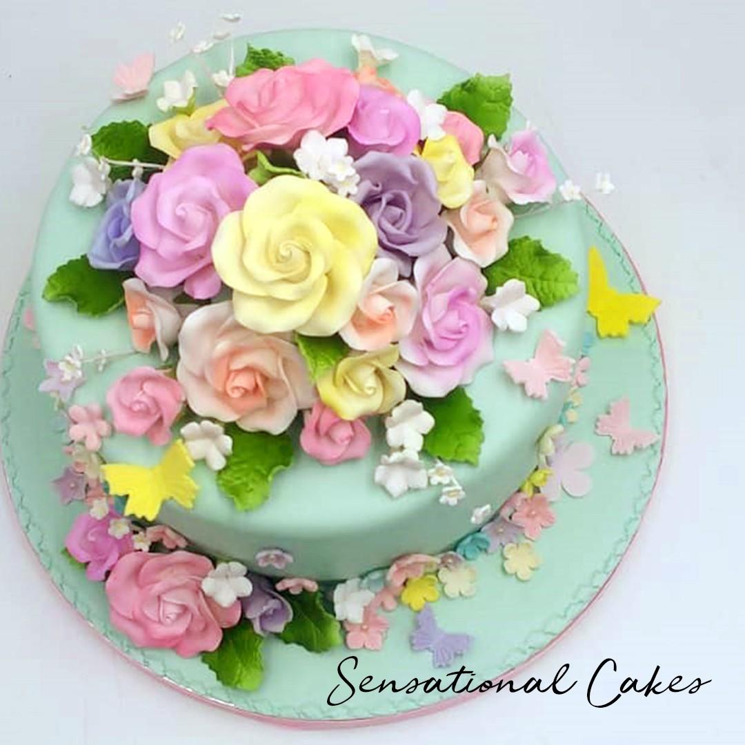 Get Wallpaper Bouquet Flower Sugar Handcrafted 3d Customized For Her Birthday For iPhone