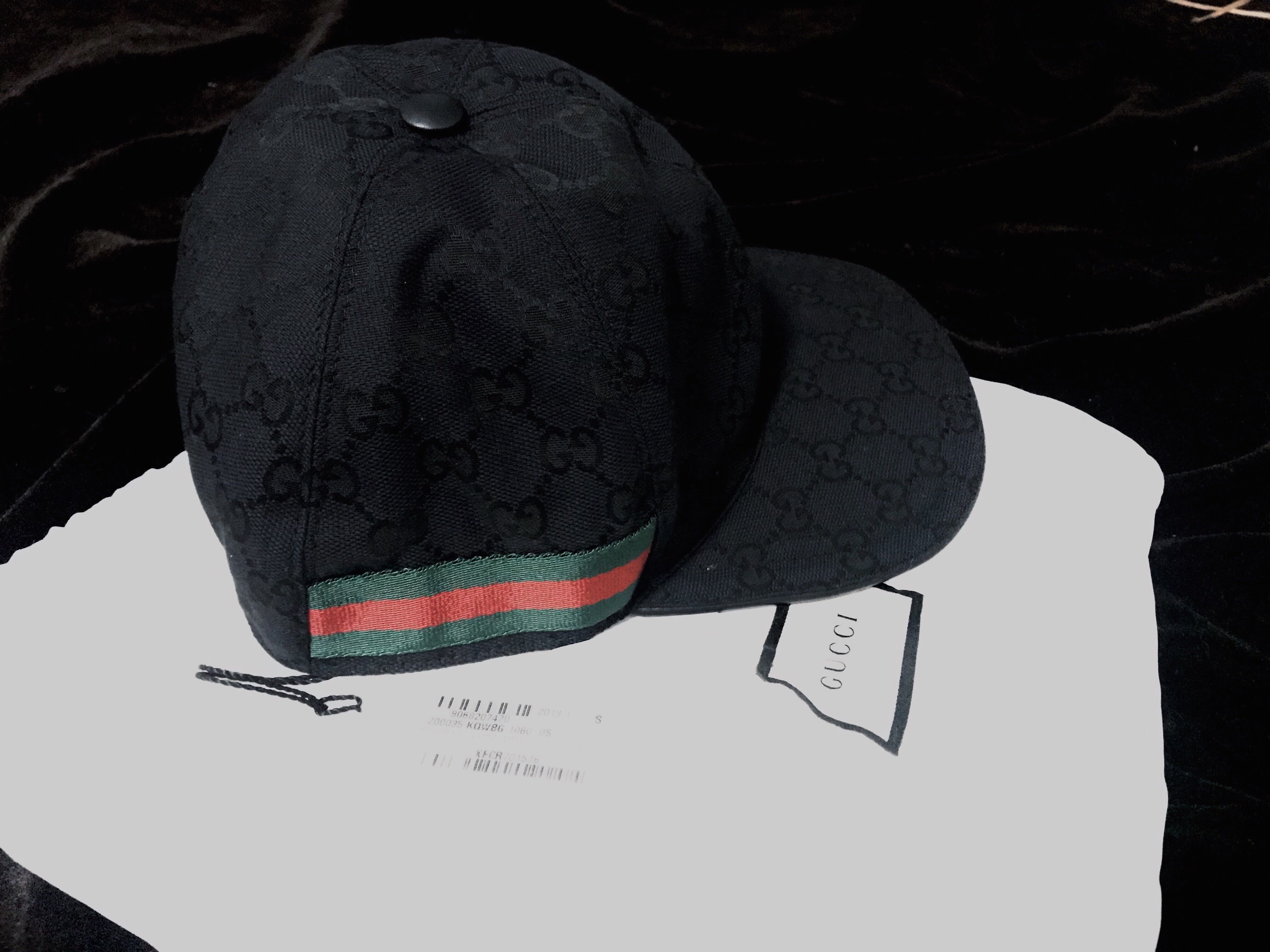 gucci web hat
