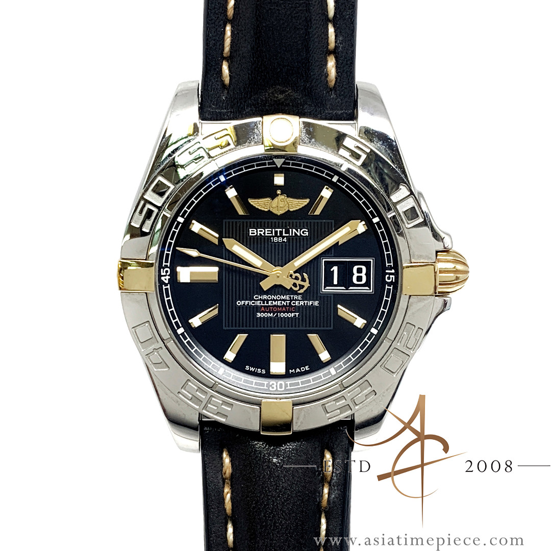 Breitling galactic 41 gold discount