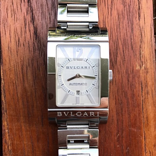 bvlgari rettangolo automatic watch rt45s