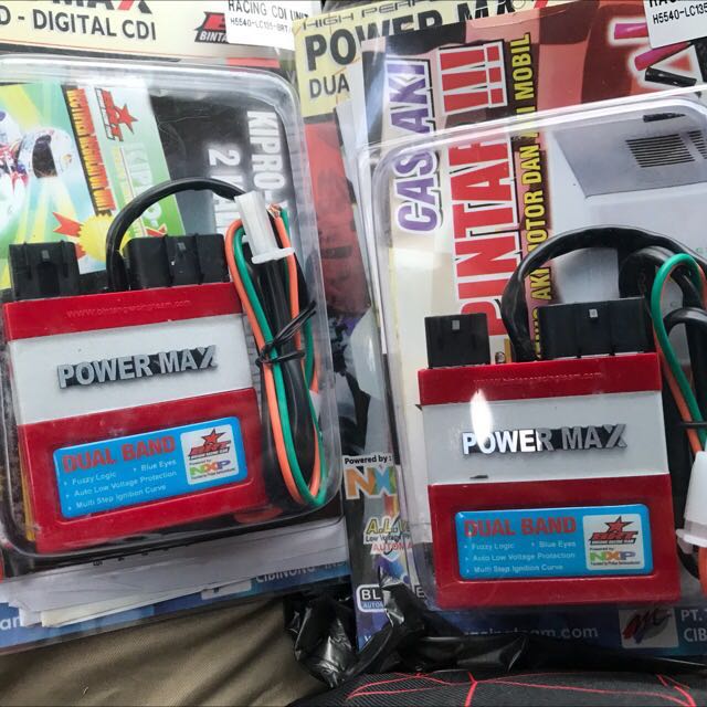 Cdi Brt Racing Powermax Dual Band For Yamaha Lc Spark Jupiter Mx Motorcycles Motorcycle Accessories On Carousell