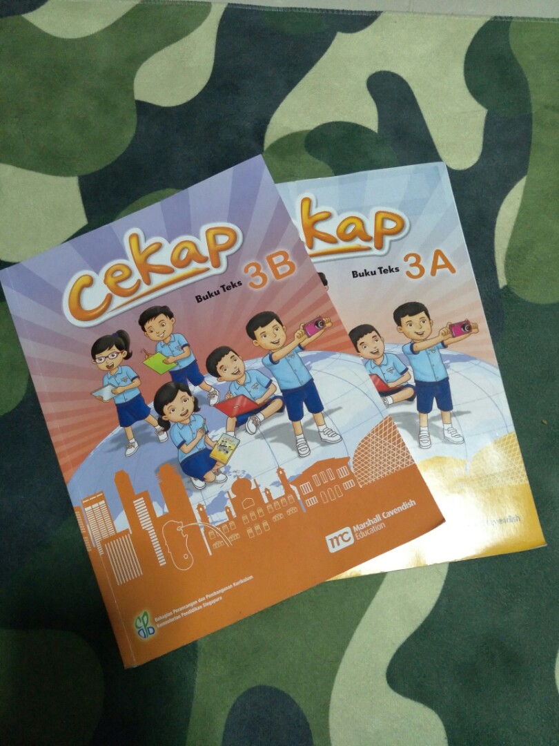 Cekap Malay Language Textbook 3a And 3b Books Stationery Textbooks Primary On Carousell