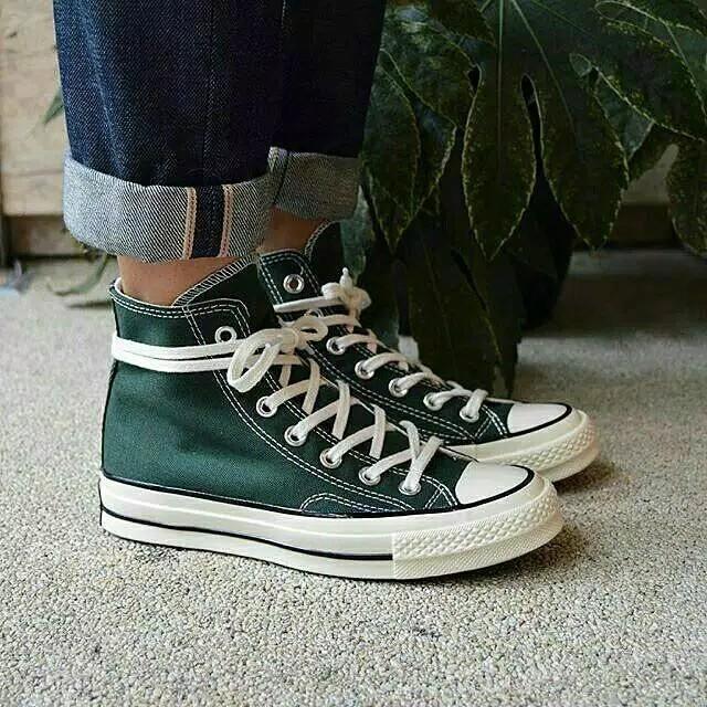 converse emerald green