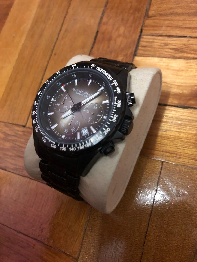 Daniel Muller Chronograph Limited Edition Men s Fashion Watches Accessories Watches on Carousell