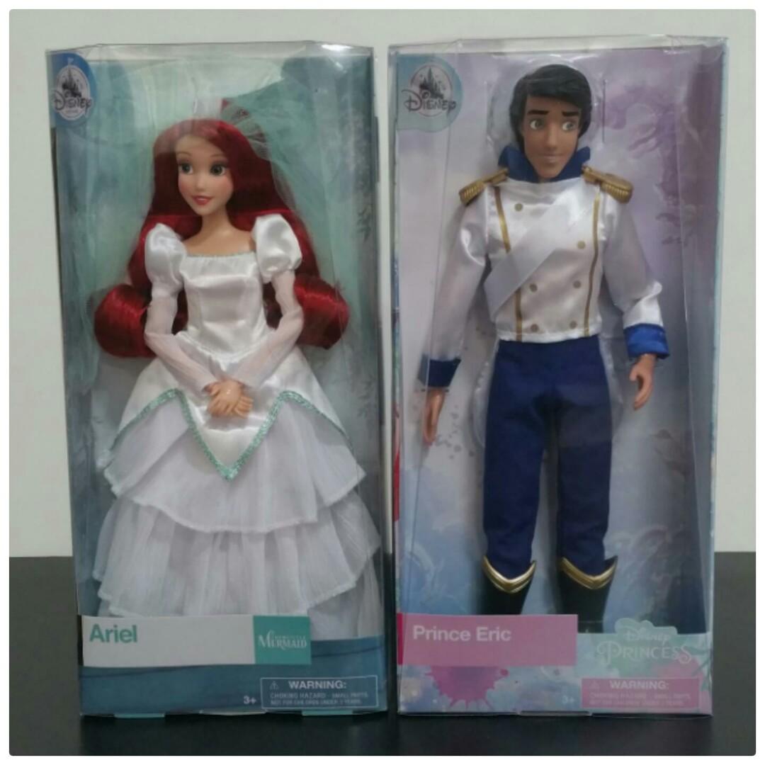 ariel and eric wedding doll set