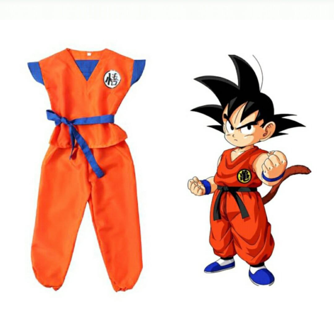 Dragonball Z Goku 3 Pc Costume Set Babies Kids Boys Apparel 4 To 7 Years On Carousell