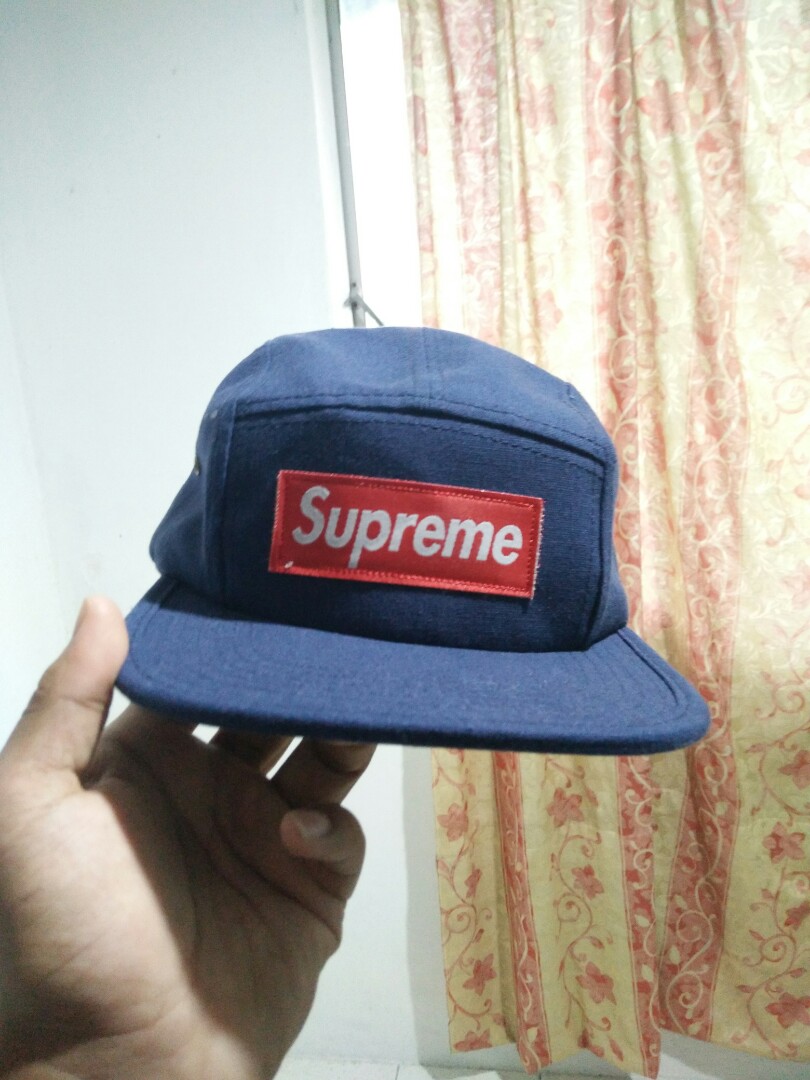 Topi supreme discount original vs fake