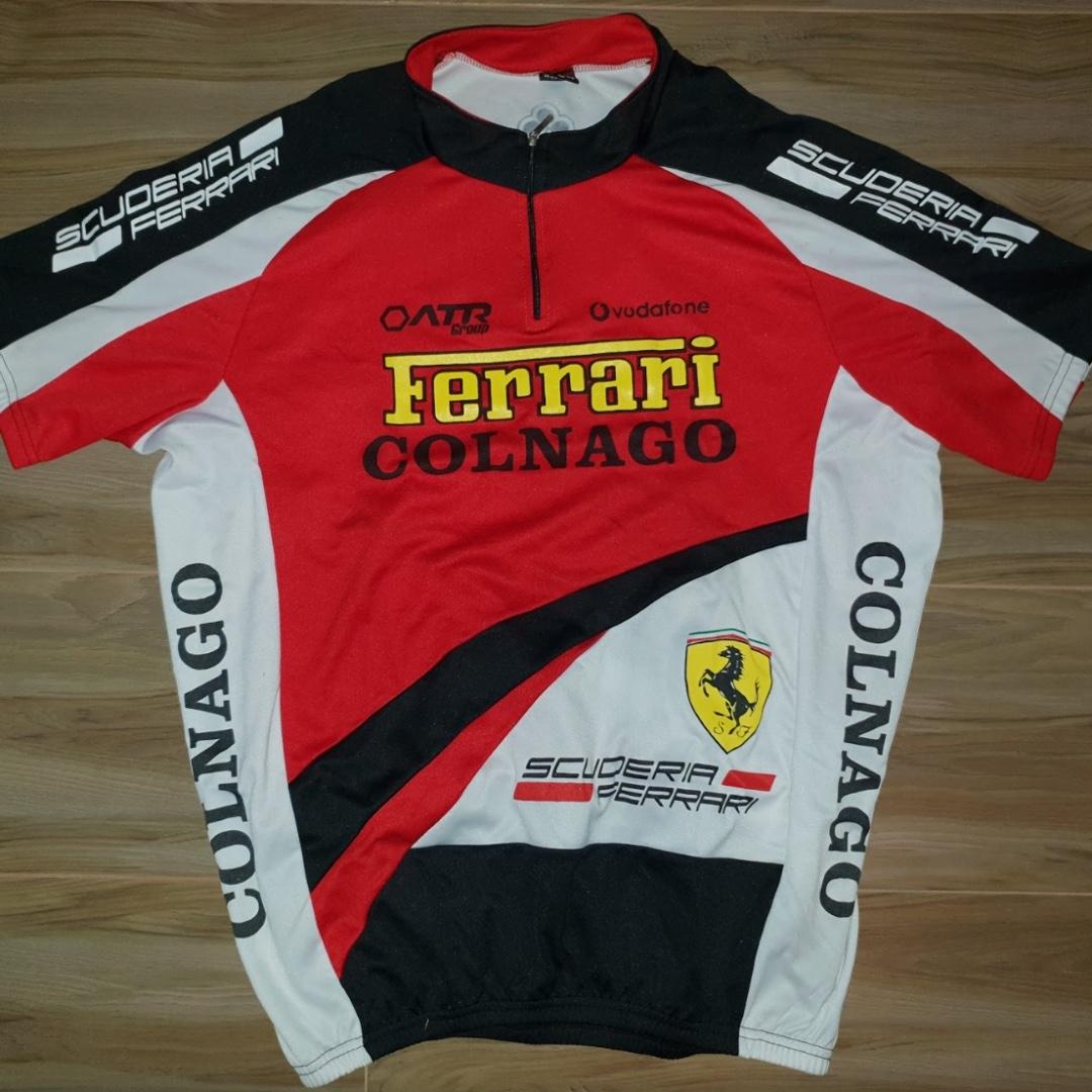 ferrari cycling jersey