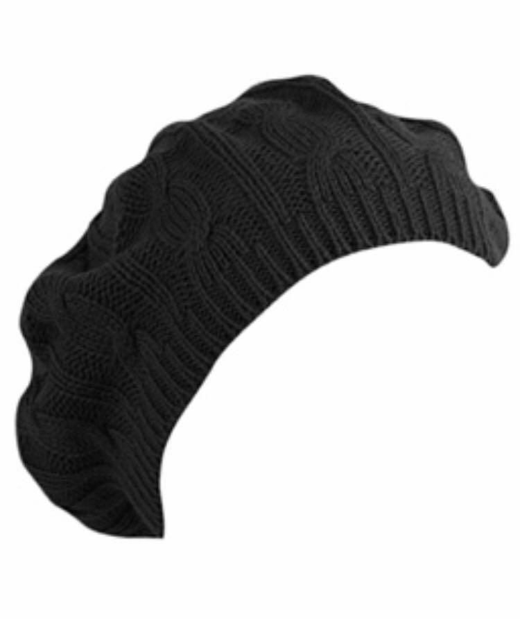 Forever 21 Winter Knitted Beanie Black Women S Fashion
