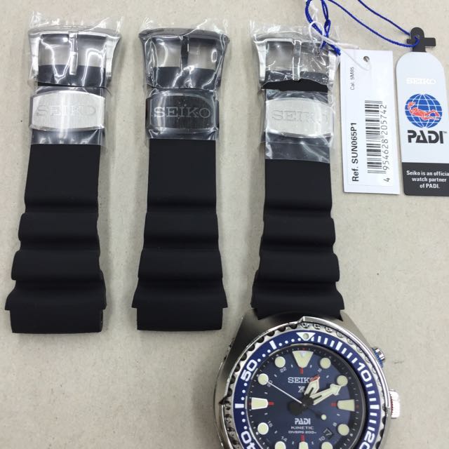 Genuine seiko hotsell divers straps