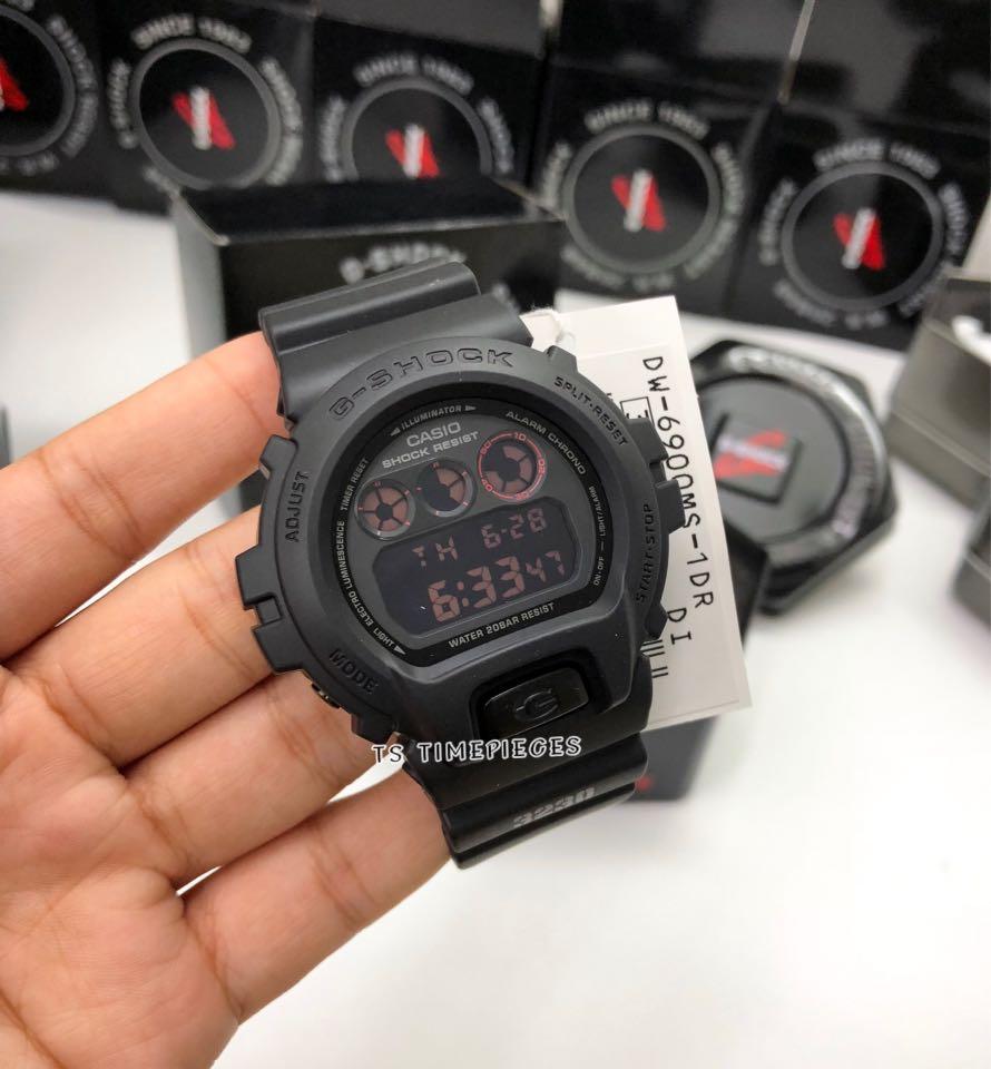 Casio G Shock Dw 6900ms 1 Watch Black Watch