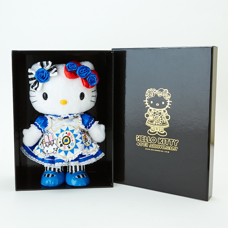 hello kitty 40th anniversary plush
