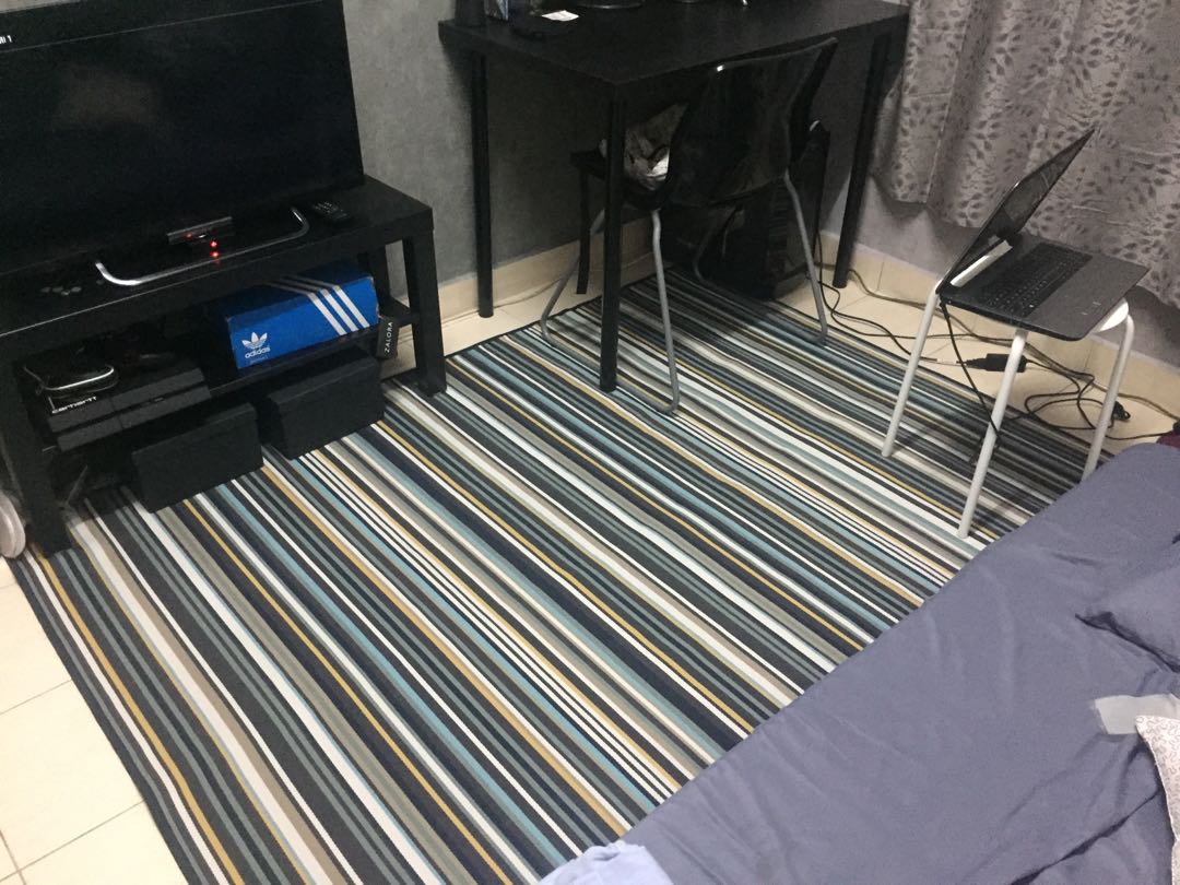 Ikea Karbak Rug Home Furniture Home Decor On Carousell
